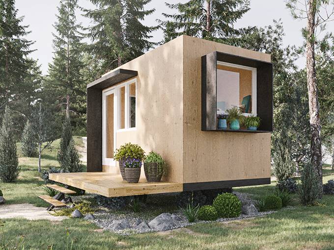 4.2m Tiny House on wheels | OM Model