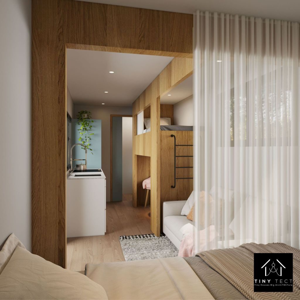 Bed Living Magnolia Nido Tiny House