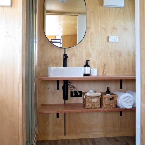 Wildscape Tiny House Bathroom