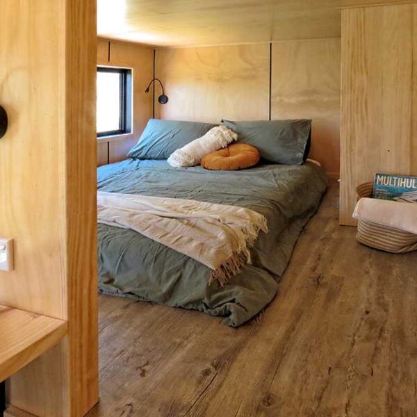Wildscape Tiny House Main Bedroom